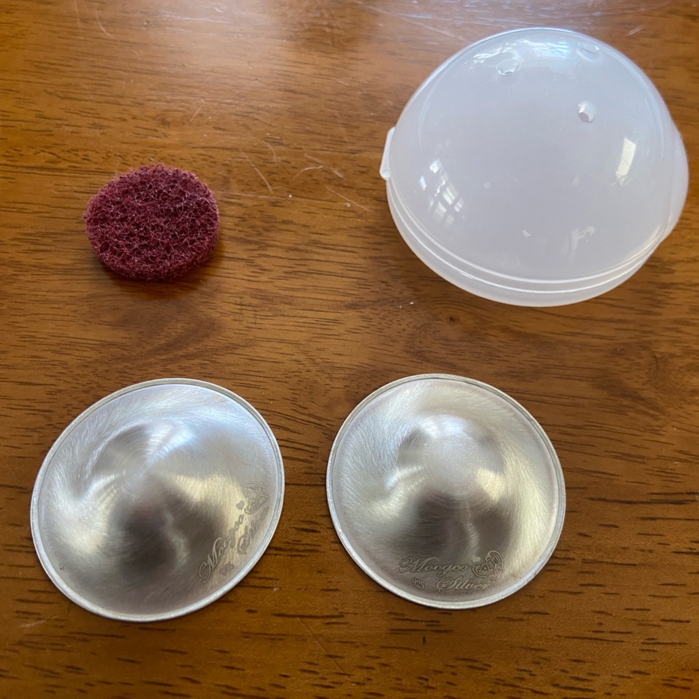 XL silverette nipple shields nursing cups